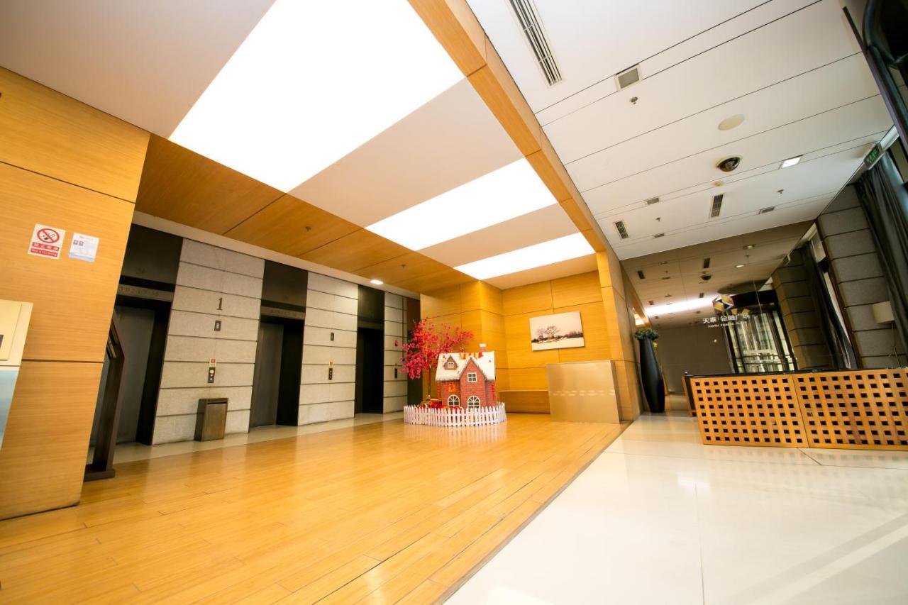 青岛乐家轩精品酒店服务公寓会展中心海水浴场 外观 照片